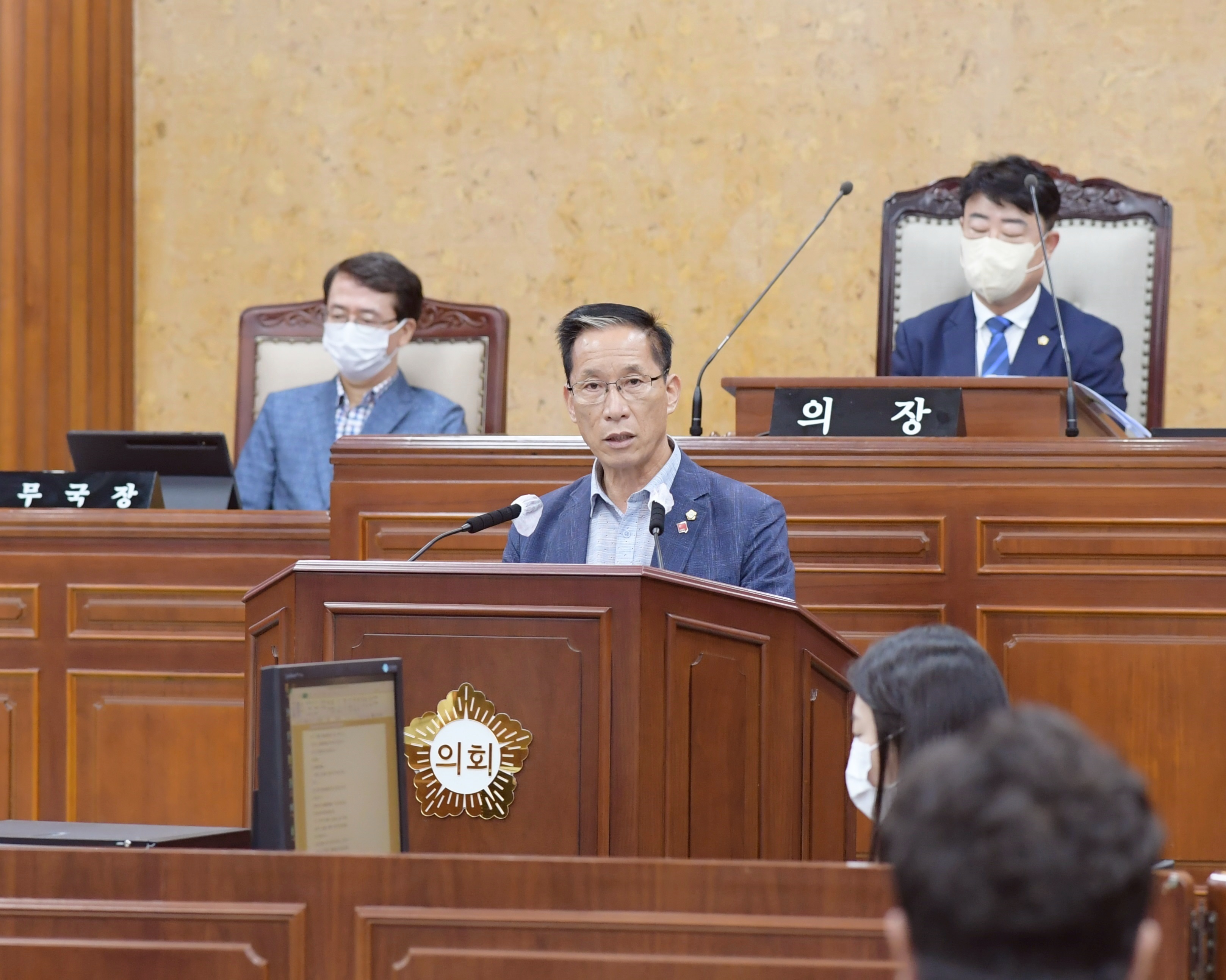 국강현 광산구의원, 5분 자유발언 통해 협치·적극행정 당부 첨부이미지 : 2-3_20220726_제273회 임시회 제2차본회의 5분발언_국강현 의원.JPG