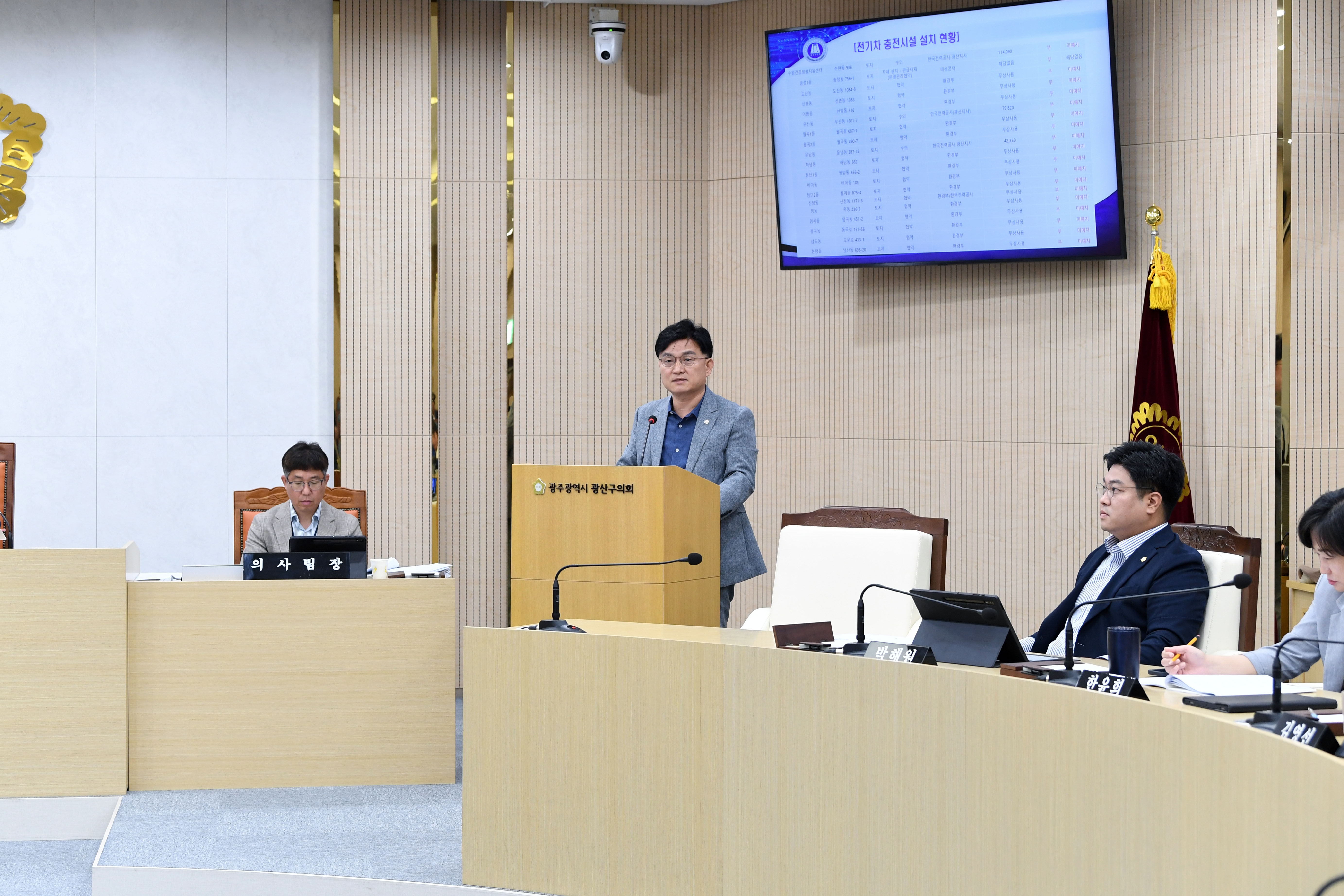 공병철 광산구의원, 감사·용역·공유재산 관리 문제 짚어 첨부이미지 : 2-2_제297회 정례회 제3차 본회의 구정질문_공병철 의원.jpg