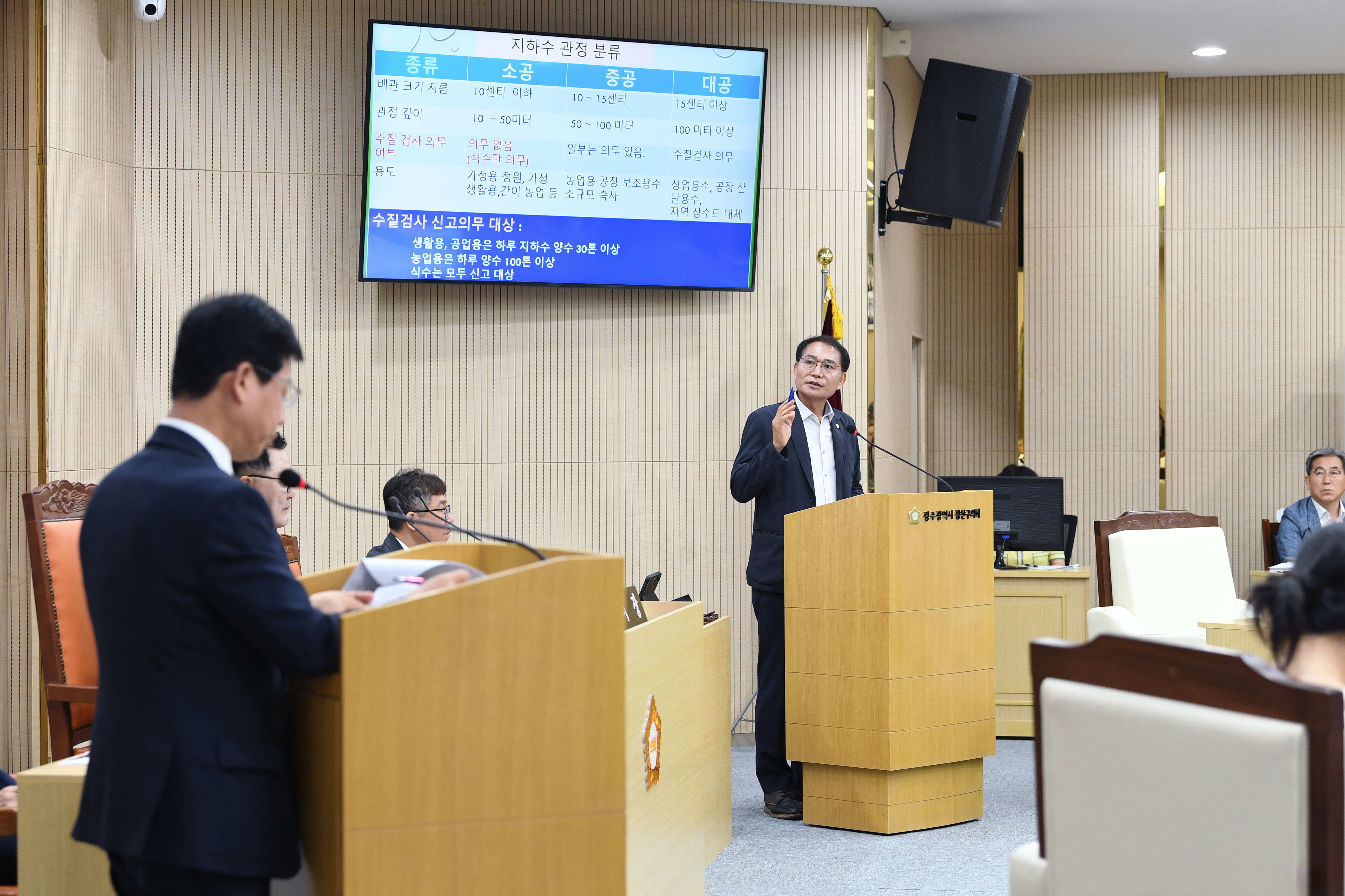 김영선 광산구의원, “하남·소촌산단 및 금호타이어 지하수 전수조사 필요” 첨부이미지 : 2-3_제298회 임시회 제2차 본회의 긴급현안질문_김영선 의원.jpg