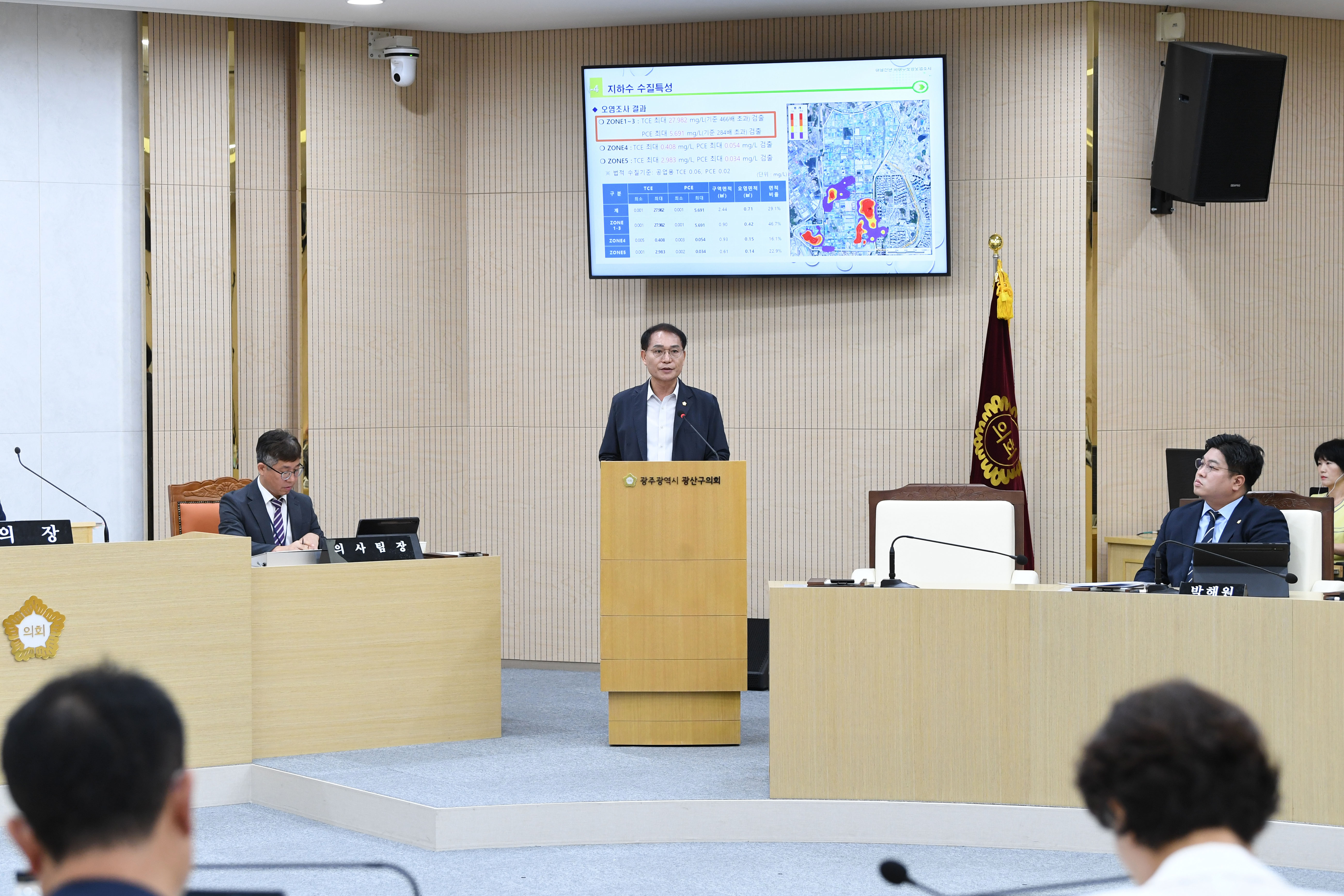 김영선 광산구의원, “하남·소촌산단 및 금호타이어 지하수 전수조사 필요” 첨부이미지 : 2-1_제298회 임시회 제2차 본회의 긴급현안질문_김영선 의원.jpg