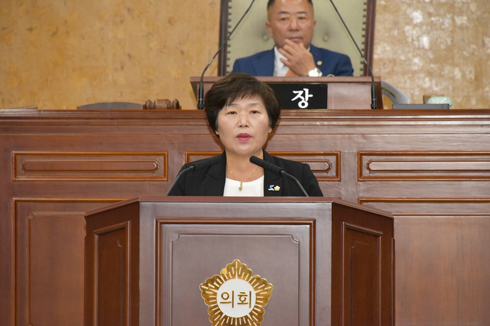 광산구의회 조영임 의원, “클린광산협동조합 존속으로 사회적 가치 지켜야” 첨부이미지 : s190614 광산구의회 제246회 정례회 1차본회의 5분발언_조영임의원.jpg