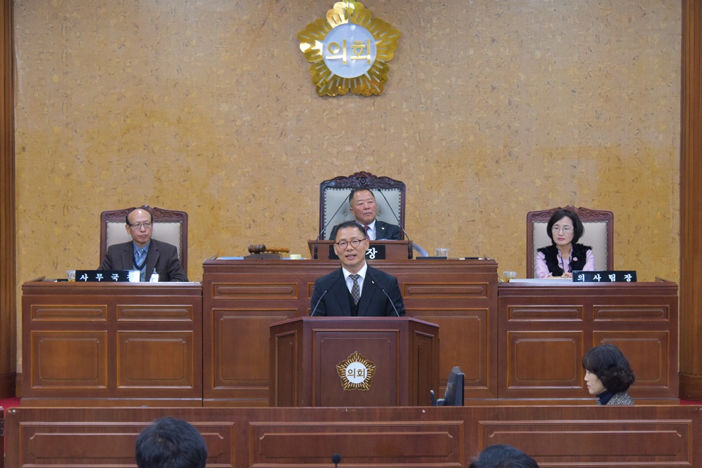 광산구의회 김영관 의원, “한빛원전 방사능 유출 대비 훈련 필요” 첨부이미지 : s191122_광산구의회 제251회 정례회 1차본회의 5분발언_김영관의원(2).JPG