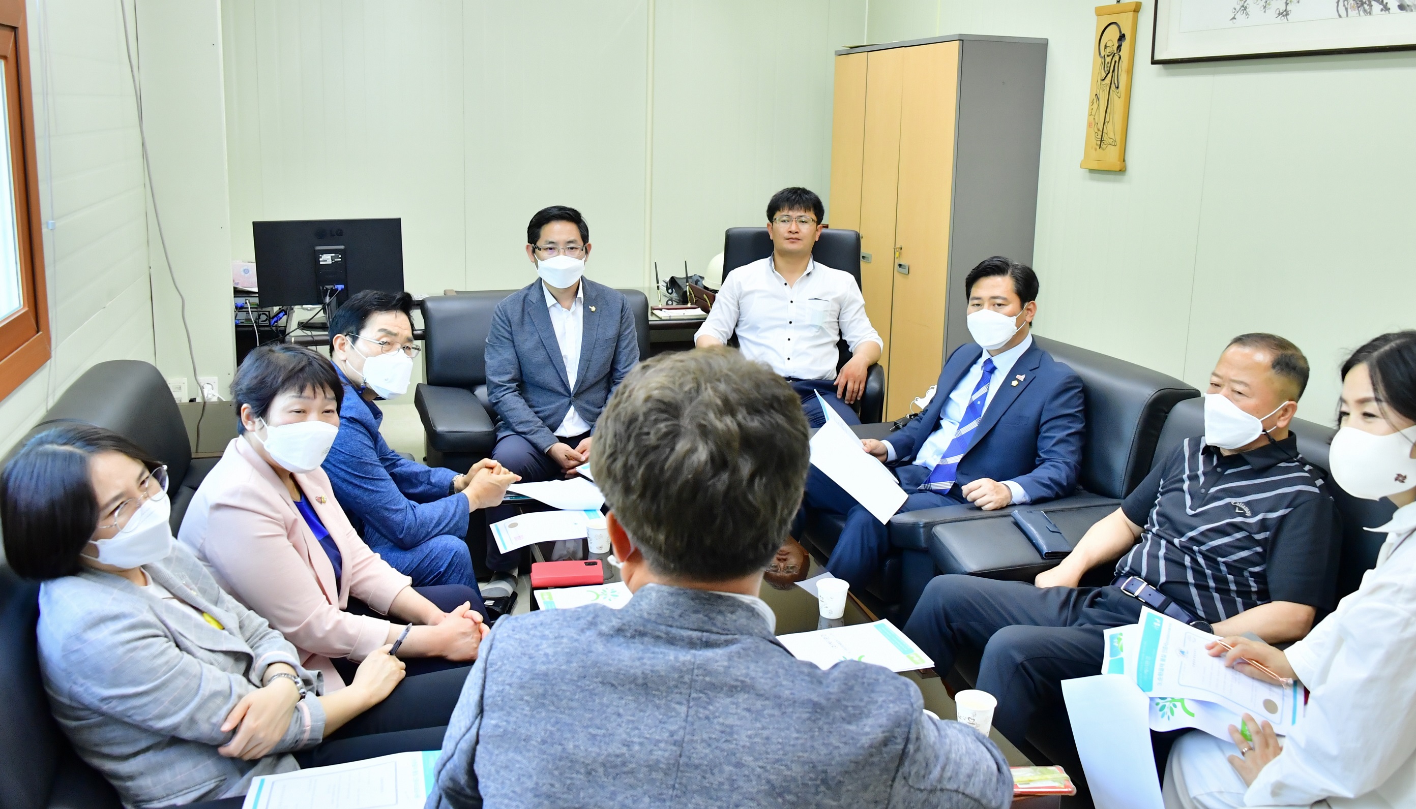 광산구의회 산업도시위원회, 관내 주요 사업장 현장활동 첨부이미지 : 2-1. 20210514 광산구의회 산업도시위원회 현장활동.JPG