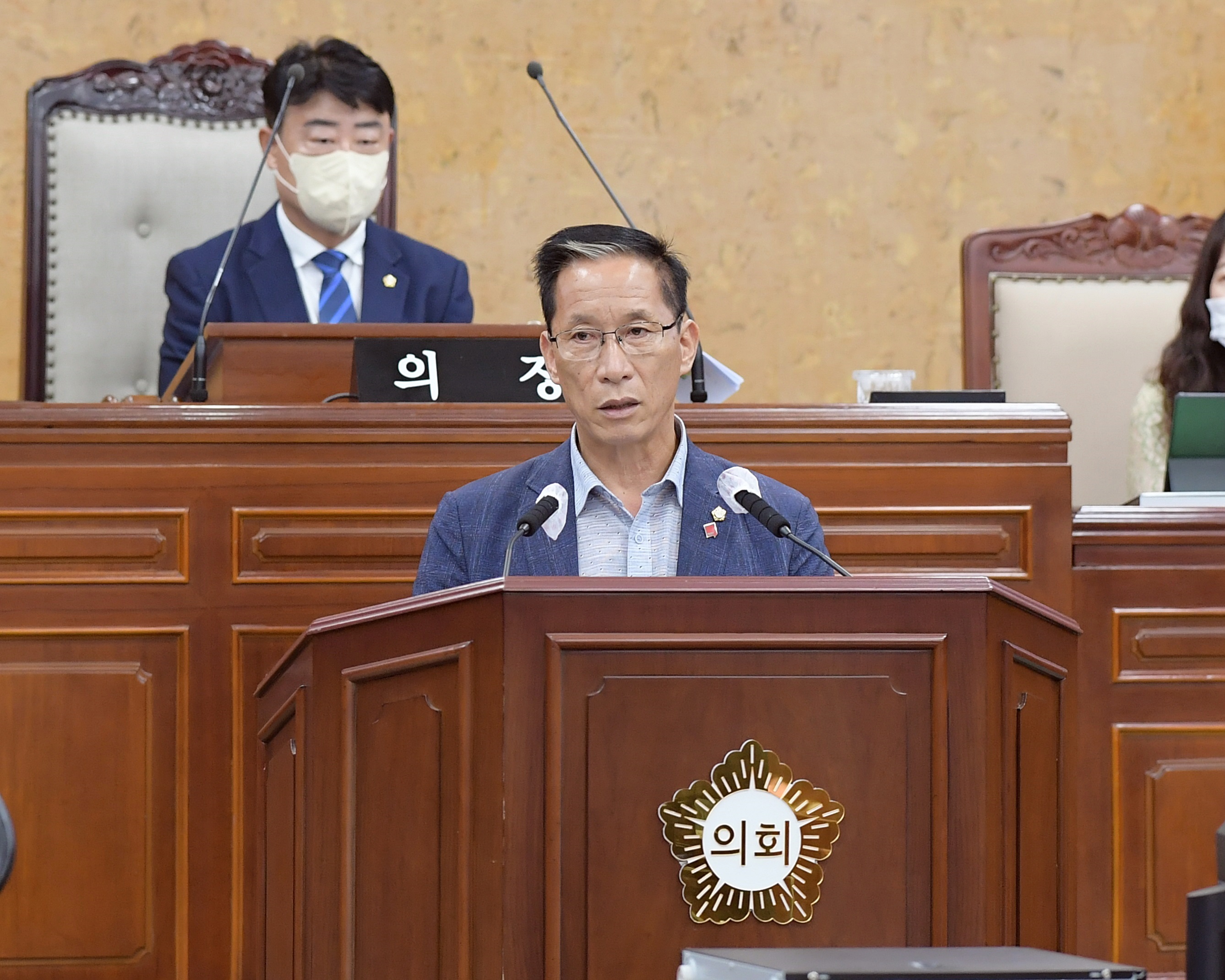 국강현 광산구의원, 5분 자유발언 통해 협치·적극행정 당부 첨부이미지 : 2-1_20220726_제273회 임시회 제2차본회의 5분발언_국강현 의원.JPG