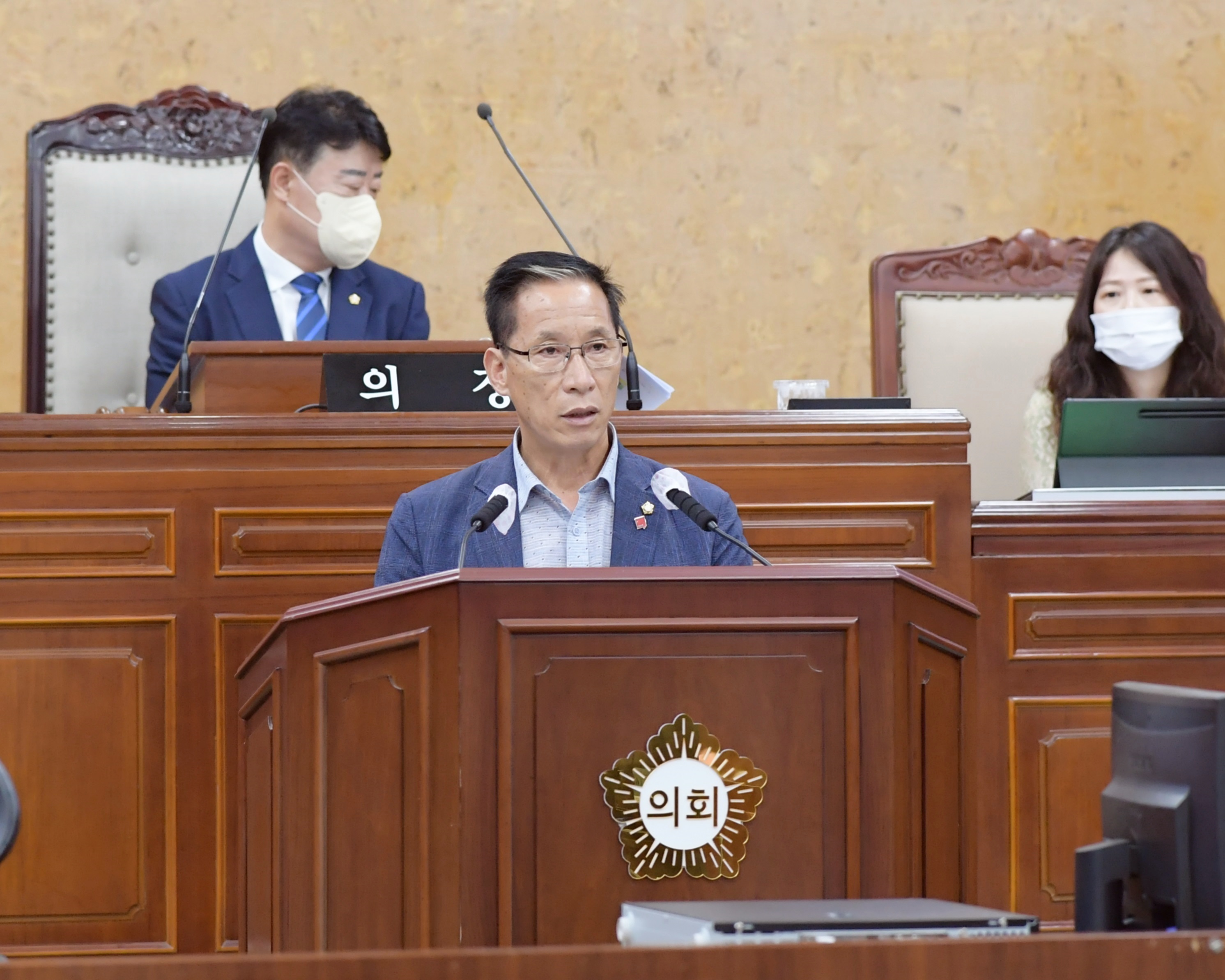 국강현 광산구의원, 5분 자유발언 통해 협치·적극행정 당부 첨부이미지 : 2-4_20220726_제273회 임시회 제2차본회의 5분발언_국강현 의원.JPG