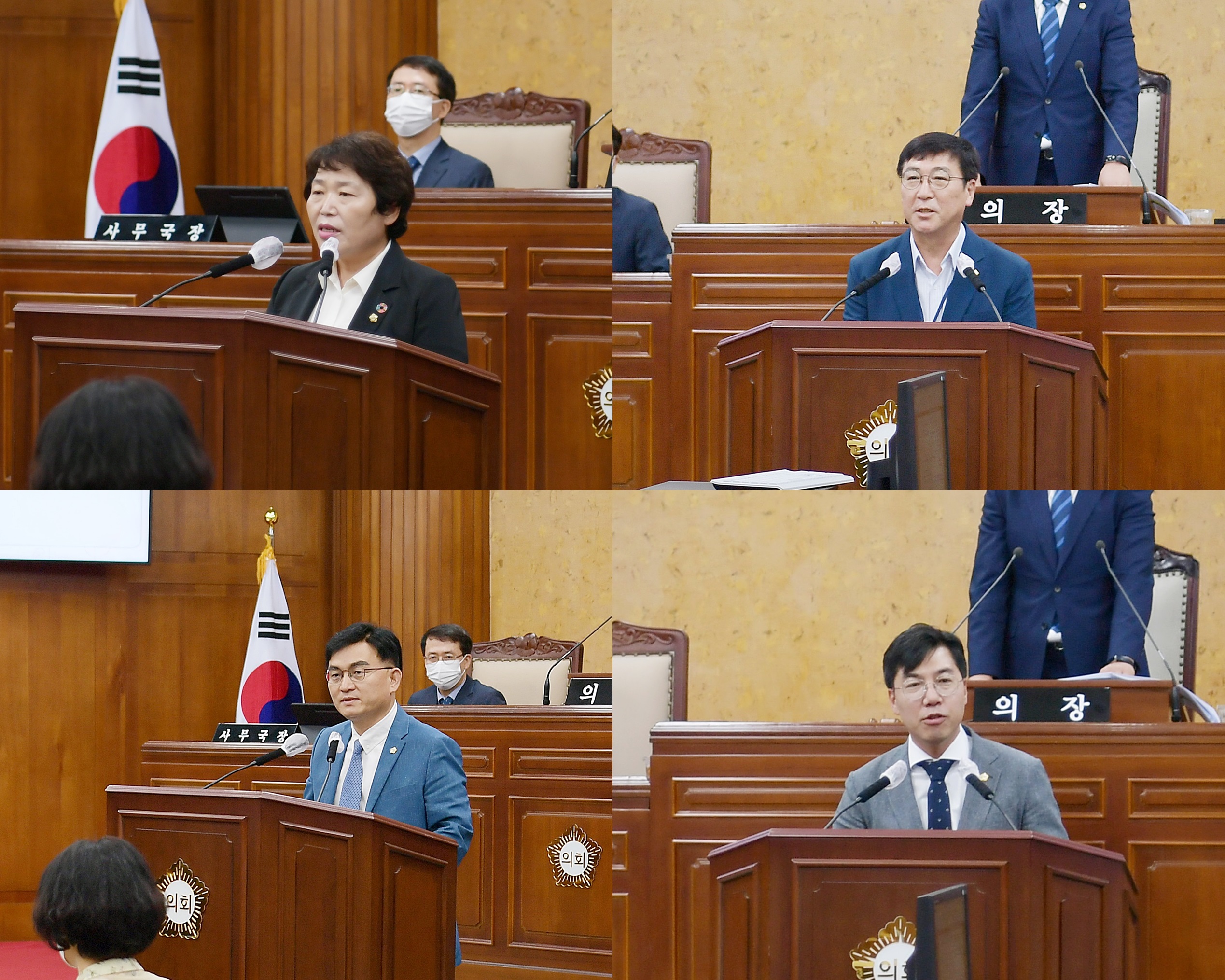 제9대 광산구의회 전반기 상임위원장 선출 첨부이미지 : 20220706 제272회 임시회 제2차본회의.jpg