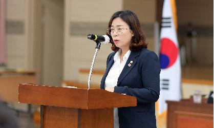 김명숙 광산구의원, ‘신가·신창지구 복합문화센터’ 건립 촉구