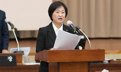 한윤희 광산구의원, ‘지역에너지센터 설립 포기’ 질타 및 대안마련 촉구