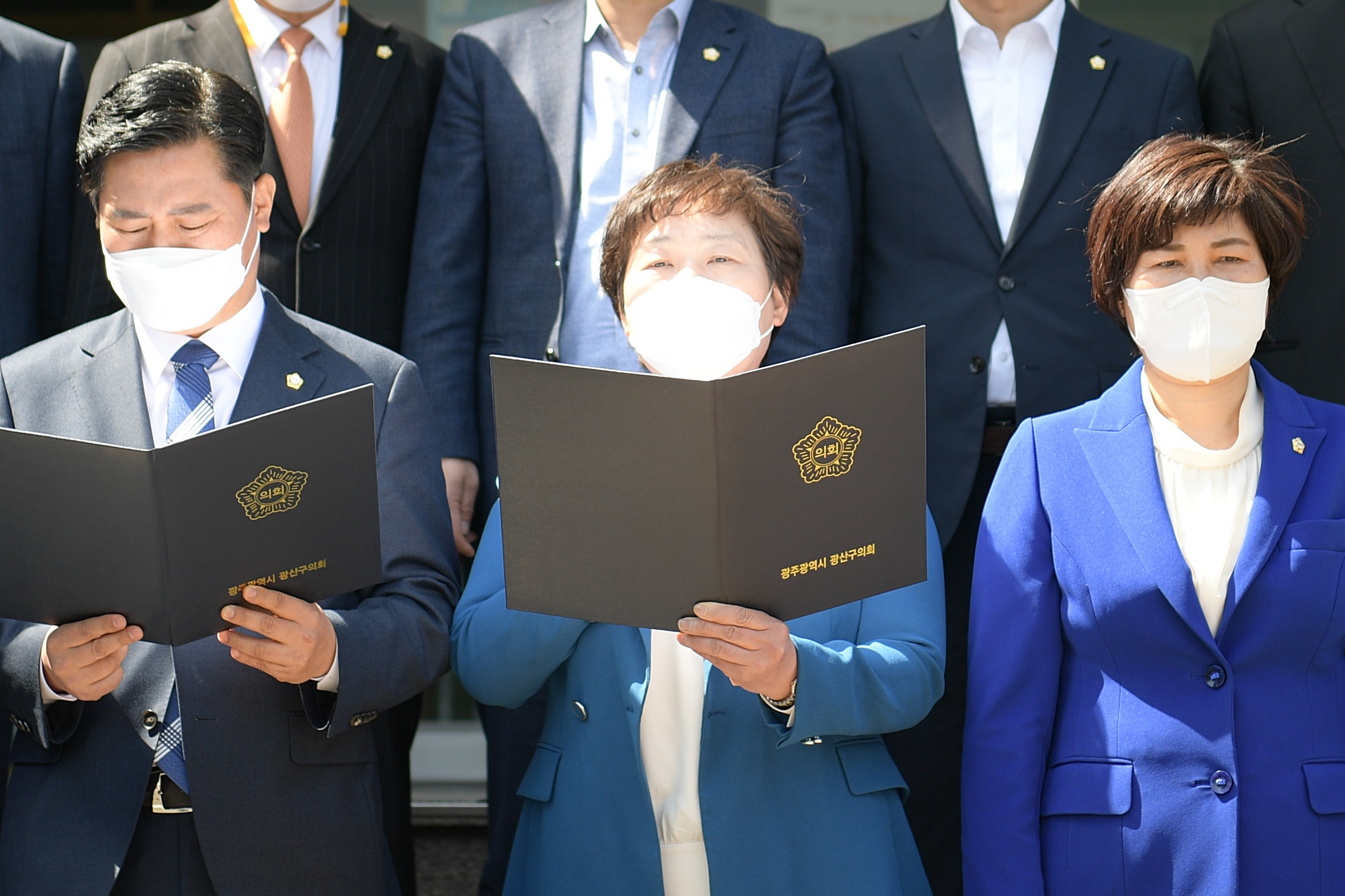 광산구의회, 새 정부에 여성가족부 존치 요구 성명 발표 첨부이미지 : 2-2. 광산구의회, 새 정부에 여성가족부 존치 요구 성명 발표.JPG