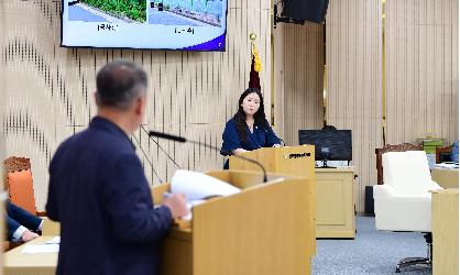 강한솔 광산구의원, 시민 없는 ‘시민참여주차장’ 질타