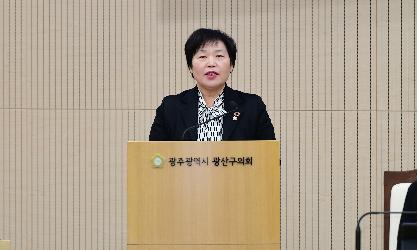 조영임 광산구의원, 뿌리기업 살리는 ‘공동근로복지기금 조성’ 촉구