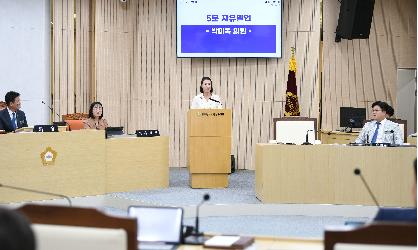 박미옥 광산구의원, ‘외국인주민과→이주민정책과’ 명칭 변경 제안