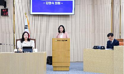 김명숙 광산구의원, ‘신가2중’ 설립 취소 “재검토해야”