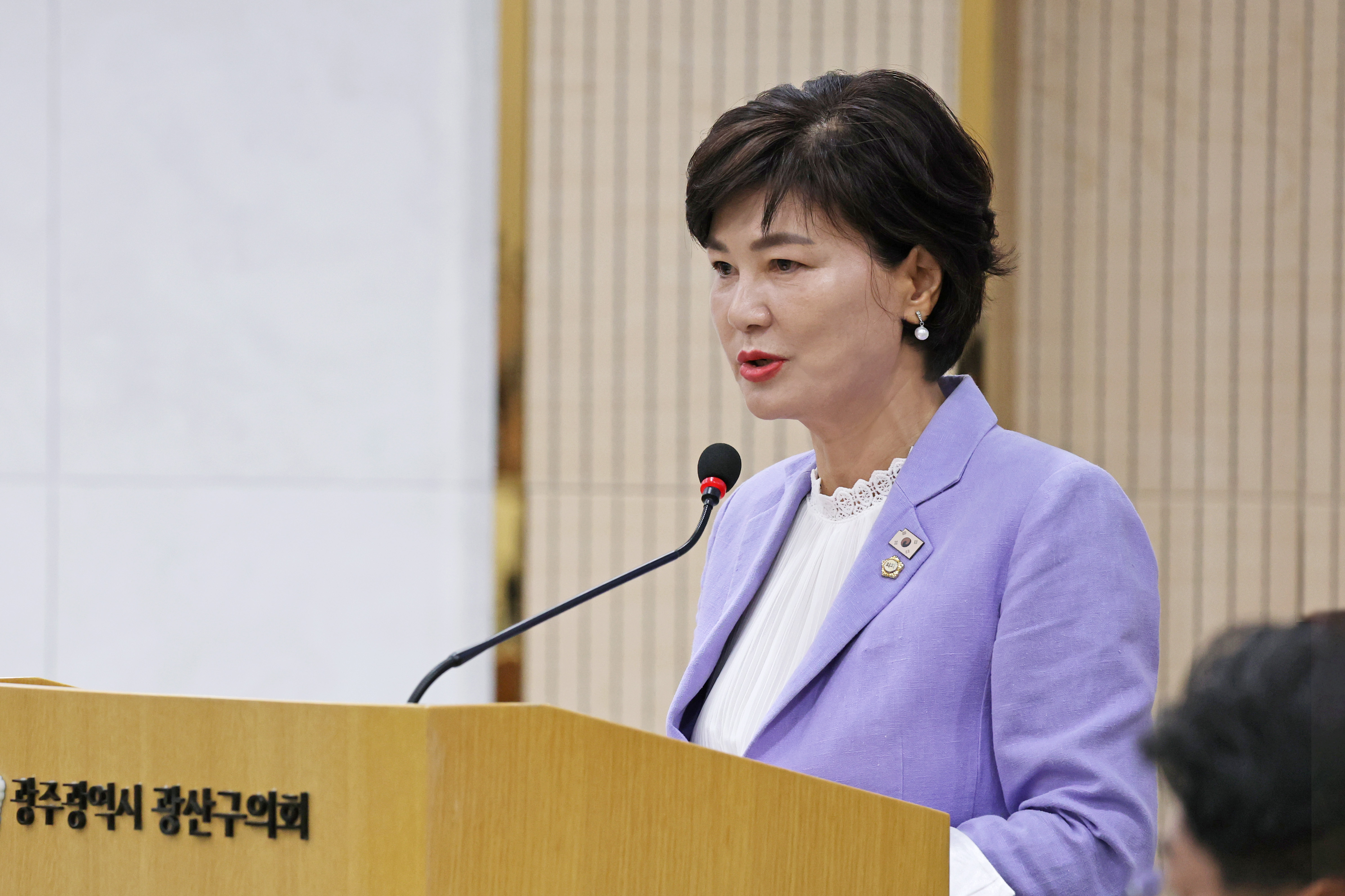 윤혜영 광산구의원, “광산구 가정어린이집 보육환경 개선 시급해” 첨부이미지 : 2-3_제299회 광산구의회 임시회 제1차 본회의 5분자유발언_윤혜영 의원.jpg