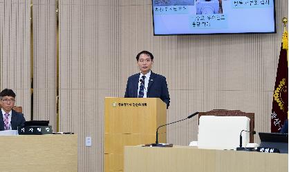 김영선 광산구의원, ‘침수 반복’ 배수 체계 개선 주문