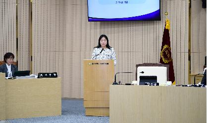 강한솔 광산구의원, ‘투게더광산’ 감사·처분 과연 공정한가?