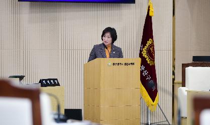 한윤희 광산구의원, 광산구 ‘공동주택 관리 감사 및 위탁업체 전수조사’ 부실 지적