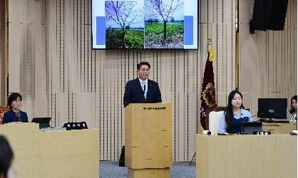 박현석 광산구의원, ‘미국흰불나방 습격’ 대비 총력 당부 