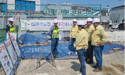 광산구의회 시민안전위원회, 임시회 중 현장찾아 의정활동 펼쳐