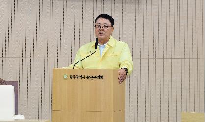 김명수 광산구의원, ‘일제강제동원피해자’ 지지 모금 동참 촉구