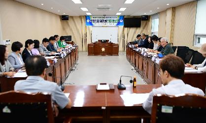 광산구의회, 걷기 좋은 ‘맨발 보행로 조성’ 간담회