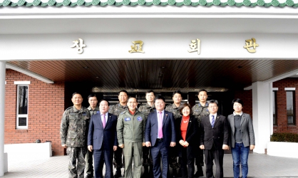 ‘광산구의회-공군1전비’ 오찬 간담회