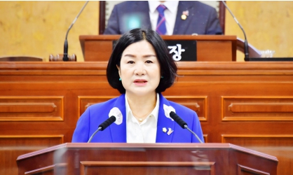 김미영 광산구의원, 장애물 없는 생활환경 조성 방법 제안