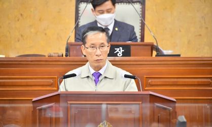 국강현 광산구의원, 구정질문 통해 市 주도의 일방적 개발 지적