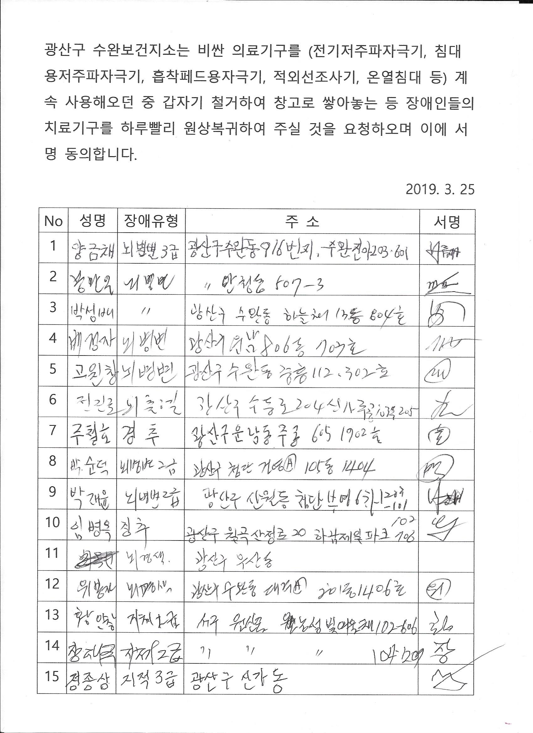 장애인들의 치료기구를 내몰아내, 헬스장로 변화하는 수완보건지소  첨부이미지 : 수완보건지소 전기 치료기 (1).jpg