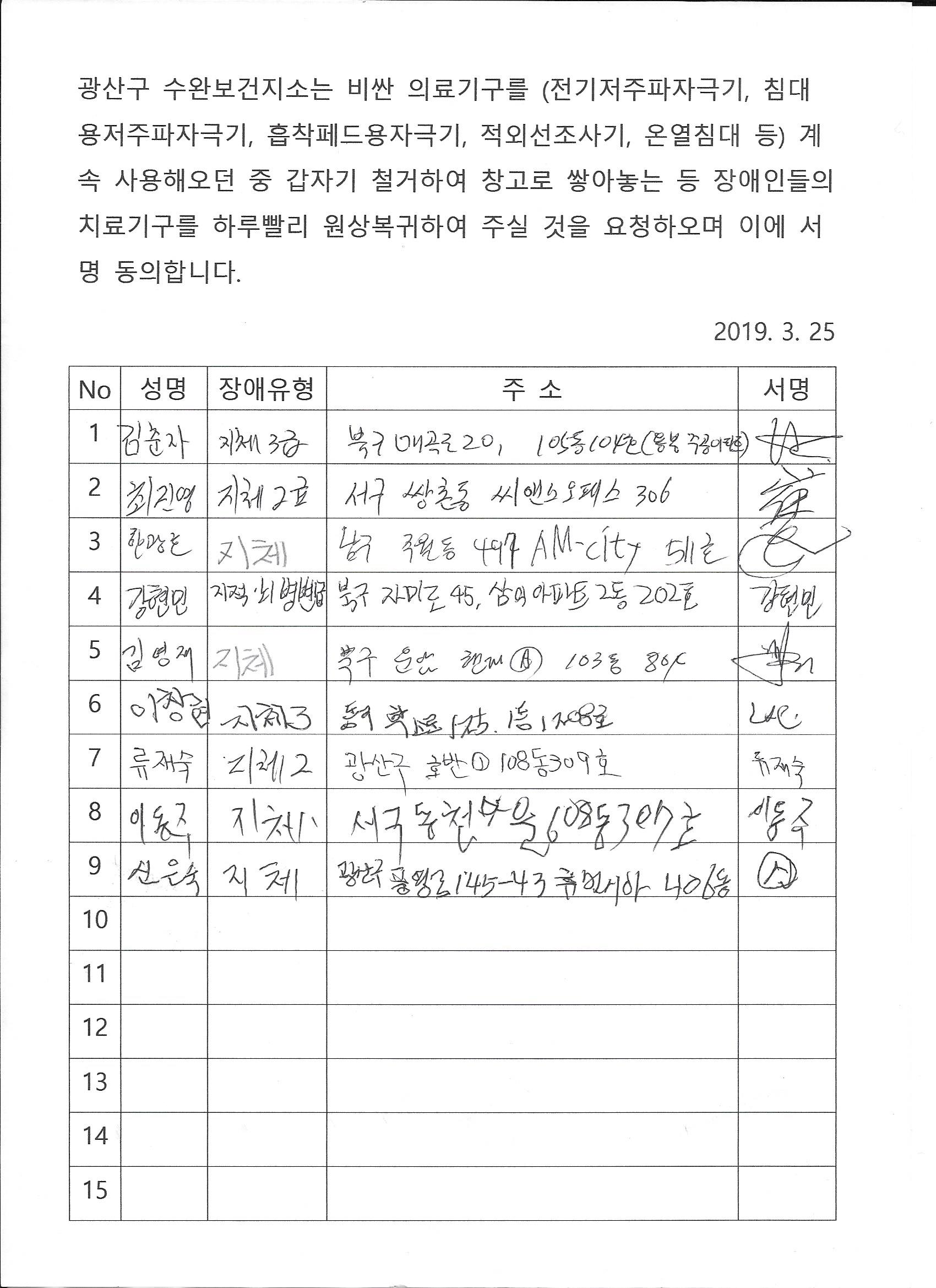 장애인들의 치료기구를 내몰아내, 헬스장로 변화하는 수완보건지소  첨부이미지 : 수완보건지소 전기 치료기 2 (1).jpg